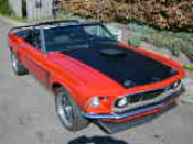 Red with black kaleche