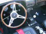 Red with black kaleche