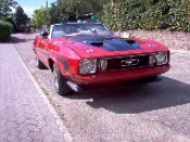 Red with white kaleche