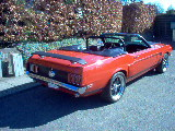 Red with black kaleche